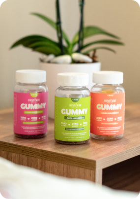 Vitamina para Cabelo, Pele e Unha em Goma com Ácido Hialurônico