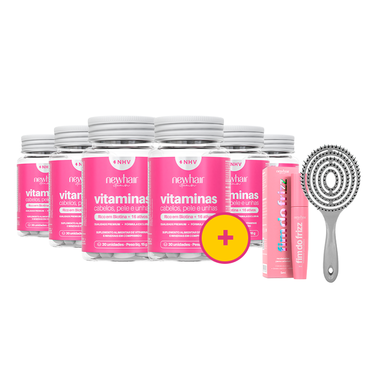 Vitamina de Cabelo, Pele e Unha para Gestantes