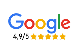 Avaliação Google 4,9 de 5