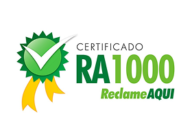 Selo RA1000 Reclame Aqui