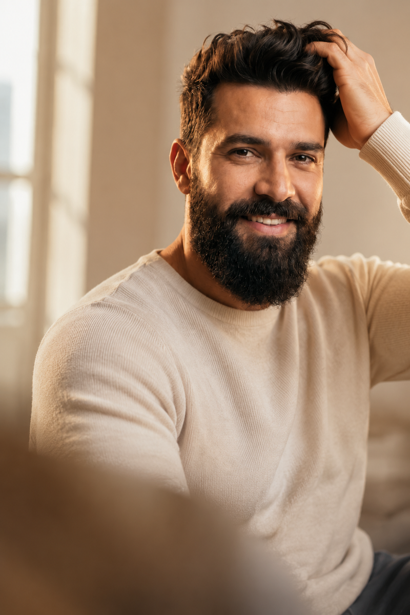 A queda masculina começa cedo. Aja antes.
