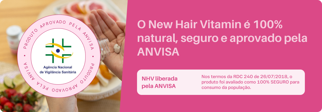 Banner New Hair Vitamin ANVISA