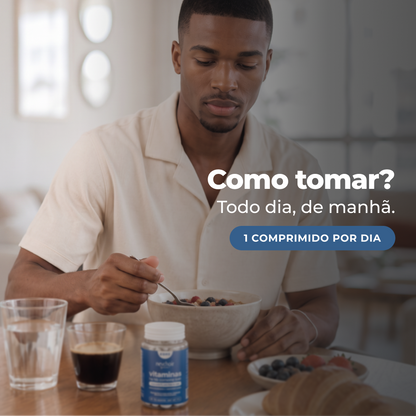 Vitamina para homens: Barba, cabelo e pele | New Hair
