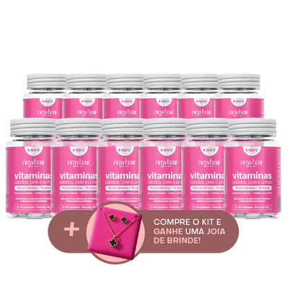 Vitamina de Cabelo, Pele e Unha para Gestantes