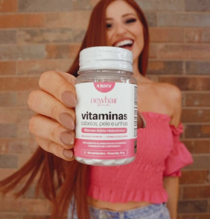 Vitamina de Cabelo, Pele e Unha para Gestantes
